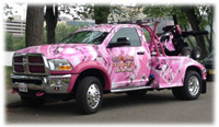 Our Pink Truck